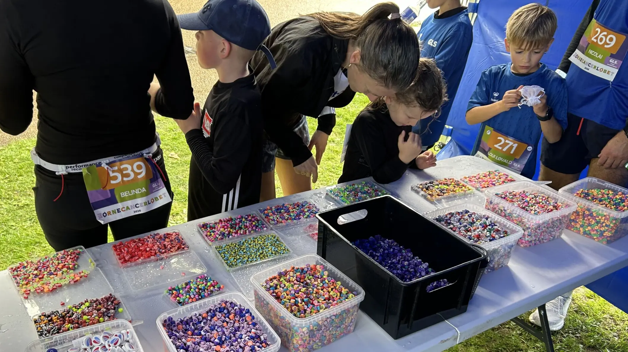 Der bliver valgt perler hver omgang!