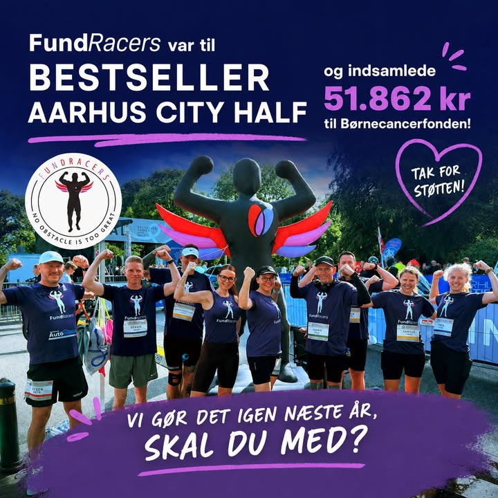 Opslag fra FundRacers på Facebook