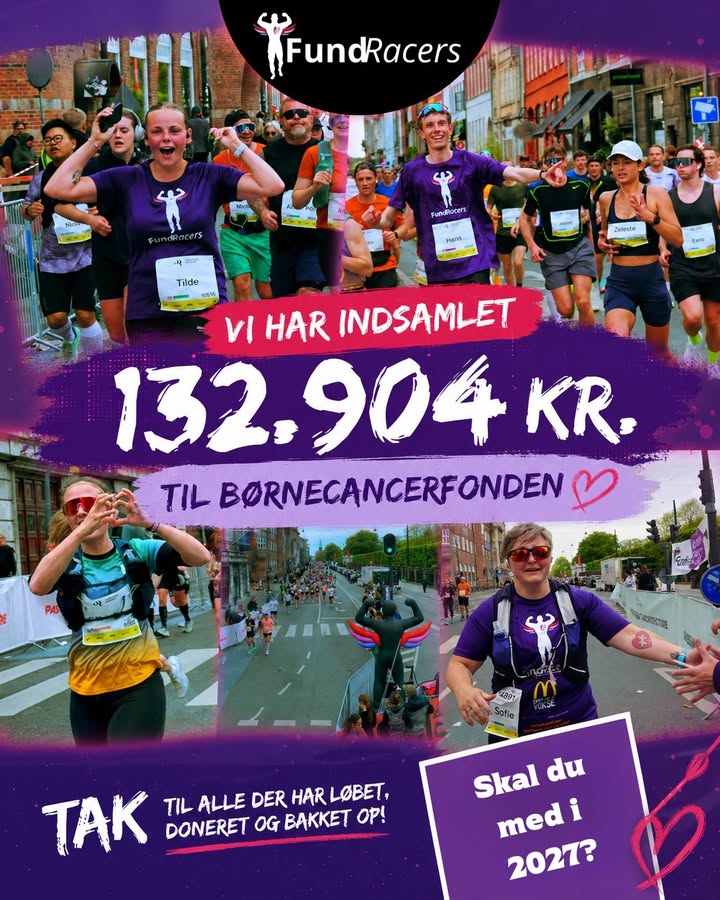 Opslag fra FundRacers på Facebook